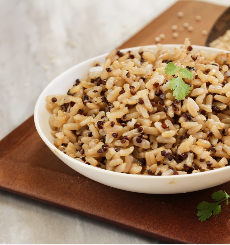 Thai Brown Rice with Quinoa